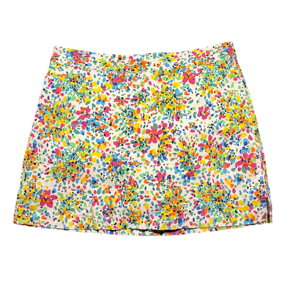 Lady‎ Hagen Floral Skort Womens 14 Multicolor Excellent Active Golf Tennis Mini